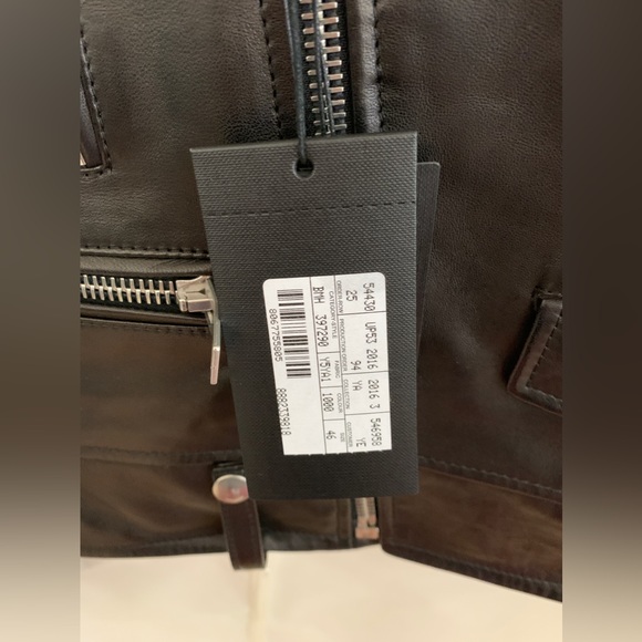 New with Tags Saint Laurent Leather Biker Jacket L01 - Picture 2 of 11